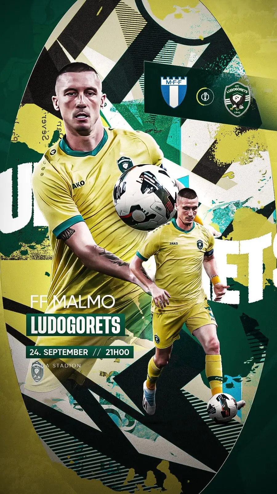 Field Focus sports poster design